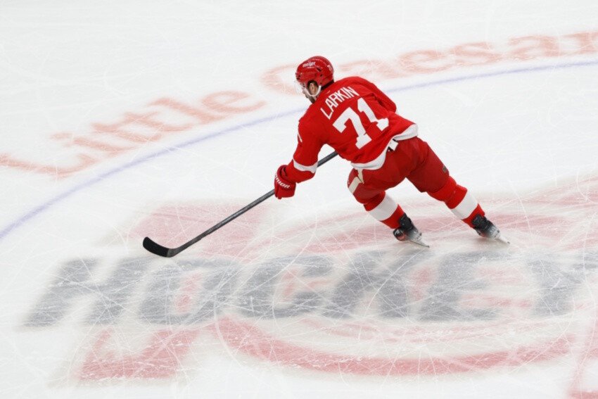 Dylan Larkin, Detroit Red Wings, and Minnesota Wild Dylan Larkin, Detroit Red Wings, and Minnesota Wild