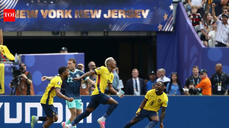 Ecuador vs Germany FIFA World Cup 2026 Match highlights: Ecuador 2-1 Germany; Resilient Ecuador stun sluggish Germany to close in on Round of 32