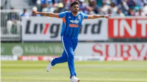 Harshit Rana exchanges fiery words with Ben Calitz in 2nd T20I