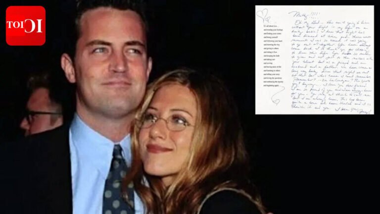 Jennifer Aniston’s heartfelt letter to Matthew Perry withdrawn from upcoming charity auction |