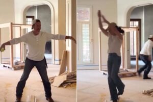 Joanna Gaines Shares Sweet Glimpse of How She and Husband Chip Goof Around While Working Together