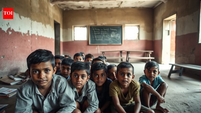 Karnataka Government Schools Struggle With Furniture Shortage After Policy Shift