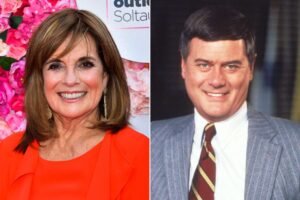 Linda Gray Recalls Meeting Larry Hagman on First Day on “Dallas” Set: 'Oh Dear, I Have a Crush on Major Nelson'