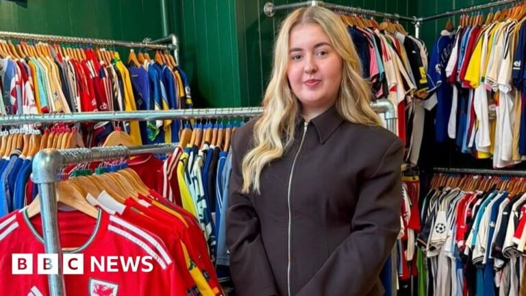 Teen plans to leave uni 'debt free' after making £35,000 selling vintage football shirts Teen plans to leave uni 'debt free' after making £35,000 selling vintage football shirts