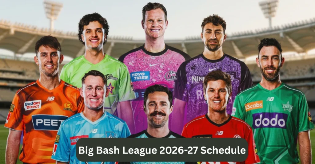 BBL|16: Cricket Australia unveils full schedule for Big Bash League 2026-27 BBL|16: Cricket Australia unveils full schedule for Big Bash League 2026-27