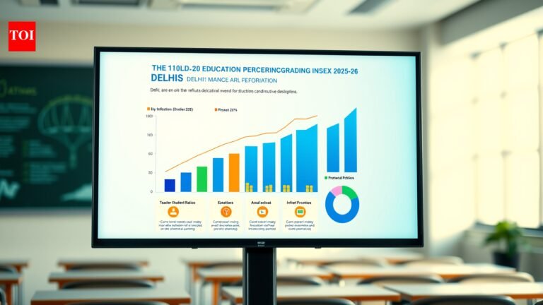 Delhi shines in national school performance index, but enrolment and retention gaps remain Delhi shines in national school performance index, but enrolment and retention gaps remain