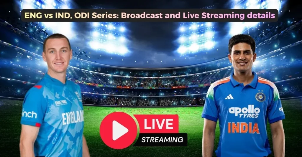ENG vs IND, ODI Series: Broadcast and Live Streaming details – When & Where to watch in India, Pakistan, UK, USA & other countries