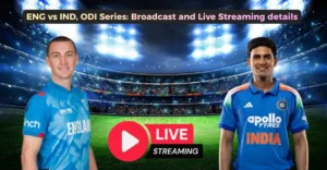 ENG vs IND, ODI Series: Broadcast and Live Streaming details – When & Where to watch in India, Pakistan, UK, USA & other countries