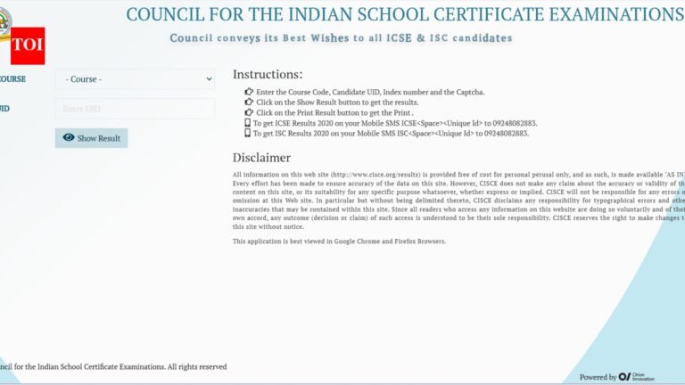 ICSE Class 10 Improvement result 2026 released at ciseresults.org: Direct link to download scorecards here ICSE Class 10 Improvement result 2026 released at ciseresults.org: Direct link to download scorecards here