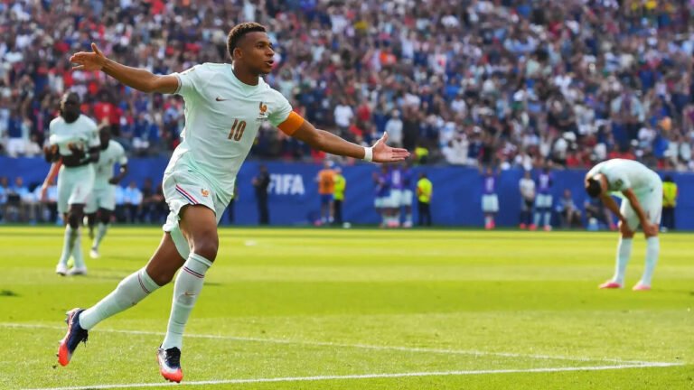 Kylian Mbappe hits eighth goal to equal Lionel Messi at top of FIFA World Cup Golden Boot standings | Football News