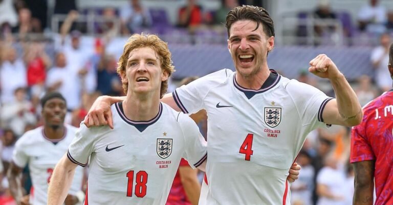 Lingering Rice doubt leaves England with potential midfield problem