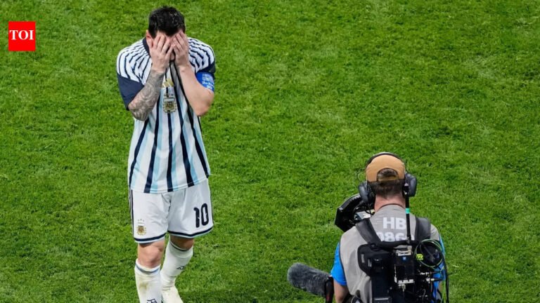 Lionel Messi in tears after Argentina’s greatest escape in FIFA World Cup sends them to the quarter-finals | Football News