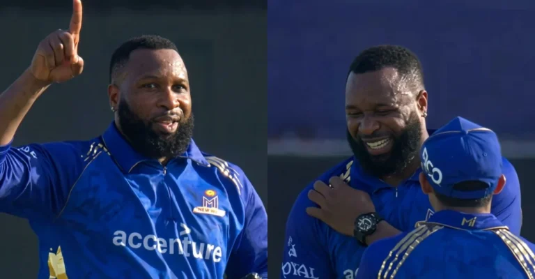 MLC 2026 [WATCH]: Kieron Pollard hurts himself while celebrating Matthew Breetzke’s wicket