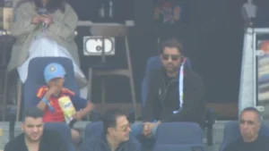 MS Dhoni steals the spotlight with appearance at India vs England 1st ODI MS Dhoni steals the spotlight with appearance at India vs England 1st ODI