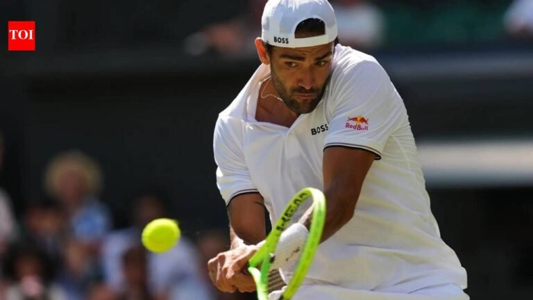 Matteo Berrettini rediscovers his Wimbledon rhythm to send Fils packing | Tennis News