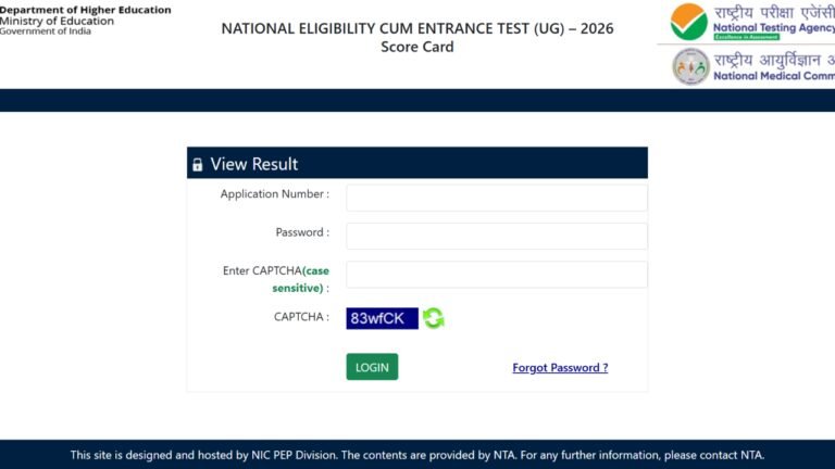 Re-NEET UG 2026 result declared at neet.nta.nic.in; Aryan Gupta, Panshul Bansal top with 715 marks Re-NEET UG 2026 result declared at neet.nta.nic.in; Aryan Gupta, Panshul Bansal top with 715 marks
