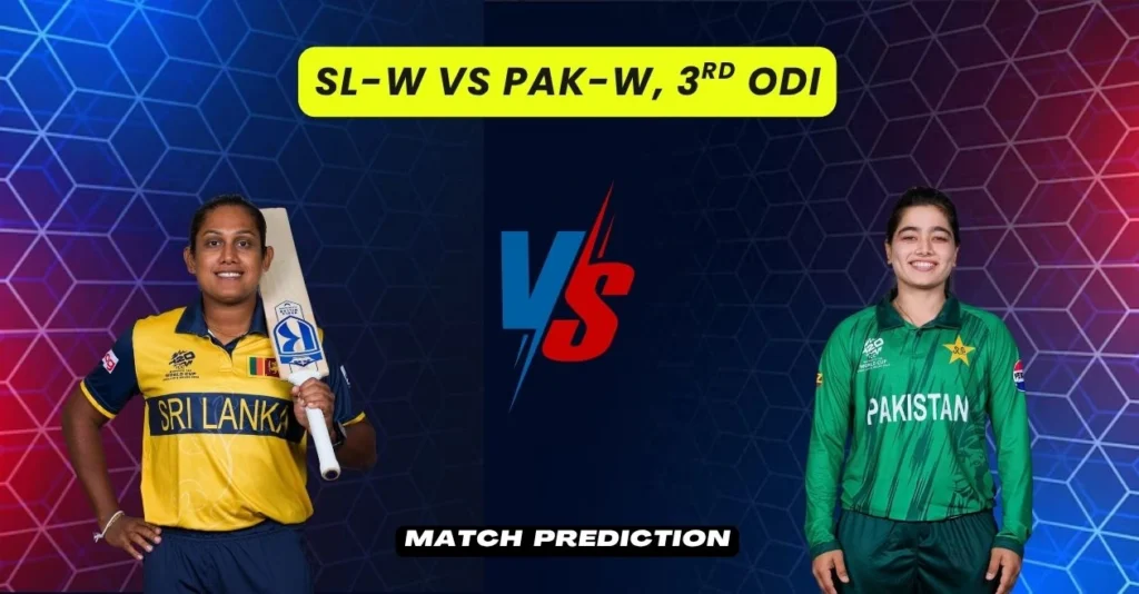 SL-W vs PAK-W, 3rd ODI, Match Prediction: Who will today’s game between Sri Lanka Women and Pakistan Women?