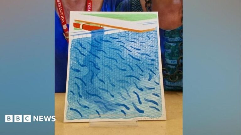 Signed Hockney print found in a Norwich shop sells for £41K Signed Hockney print found in a Norwich shop sells for £41K