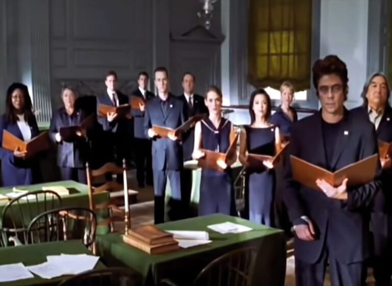 The Declaration of Independence Performed by Morgan Freeman, Benicio del Toro, Winona Ryder & Other Actors The Declaration of Independence Performed by Morgan Freeman, Benicio del Toro, Winona Ryder & Other Actors