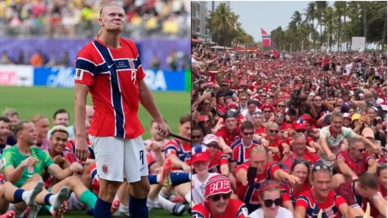 Watch: ‘Viking Row’ fever grips Miami before Norway’s historic World Cup clash against England | Football News