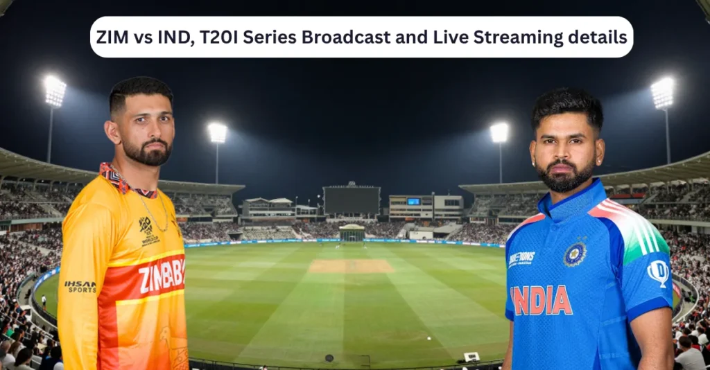 ZIM vs IND, T20I Series: Date, Match Time, Broadcast and Live Streaming details