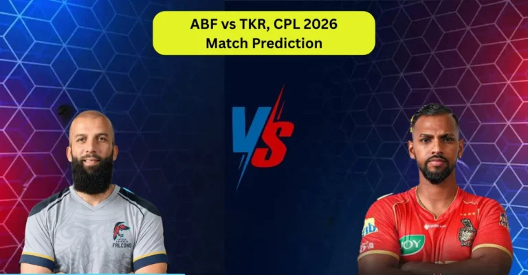 ABF vs TKR, CPL 2026, Match Prediction: Who will win today’s game between Antigua and Barbuda Falcons and Trinbago Knight Riders?