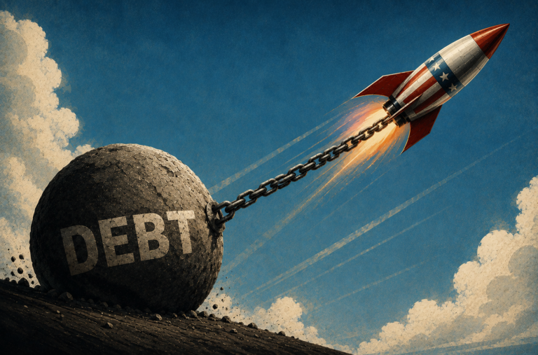 America Can’t Outgrow  Trillion in Debt