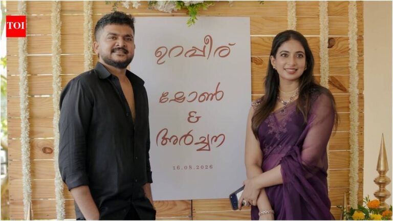 ‘Attu’ actress Archenaa Ravi gets engaged to ‘Manjummel Boys’ producer Shawn Antony after reportedly dating since 2023 – PICS | Malayalam Movie News ‘Attu’ actress Archenaa Ravi gets engaged to ‘Manjummel Boys’ producer Shawn Antony after reportedly dating since 2023 – PICS | Malayalam Movie News