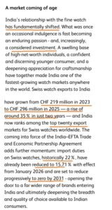 Ethos: Shift to Swiss