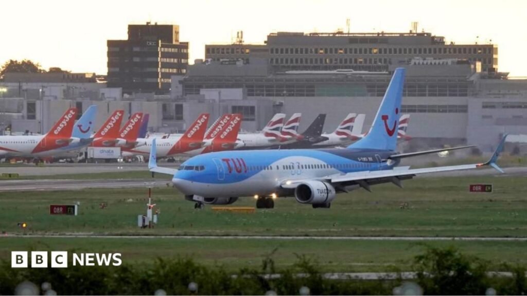 Gatwick Airport facing water outage after main burst in Horley