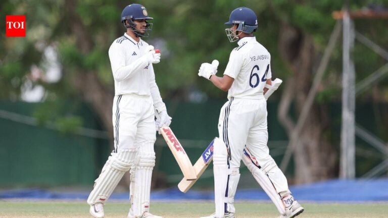 India tick boxes in warm-up: Captain Shubman Gill fit, Yashasvi Jaiswal finds rhythm, Gurnoor Brar impresses | Cricket News India tick boxes in warm-up: Captain Shubman Gill fit, Yashasvi Jaiswal finds rhythm, Gurnoor Brar impresses | Cricket News