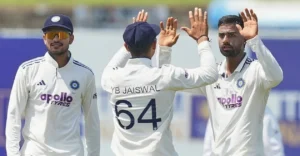 Manav Suthar’s four-wicket haul puts India in command after Sri Lanka fightback on Day 3 of 1st Test
