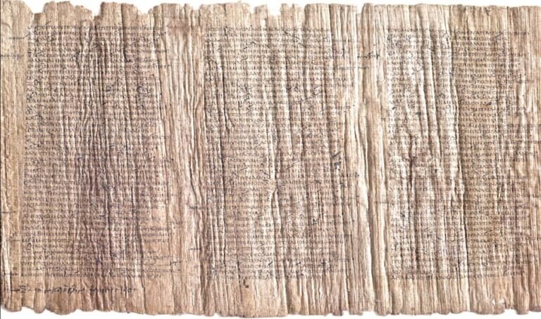 One of the Best Preserved Ancient Manuscripts of The Iliad Is Now Digitized: See the “Bankes Homer” Manuscript in High Resolution (Circa 150 C.E.) One of the Best Preserved Ancient Manuscripts of The Iliad Is Now Digitized: See the “Bankes Homer” Manuscript in High Resolution (Circa 150 C.E.)