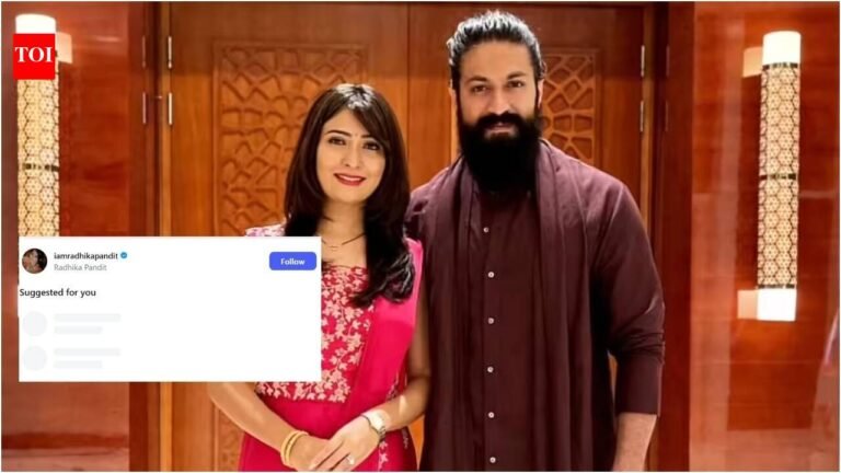 ‘Toxic’ star Yash has over 14 million social media followers, but follows only wife Radhika Pandit ‘Toxic’ star Yash has over 14 million social media followers, but follows only wife Radhika Pandit