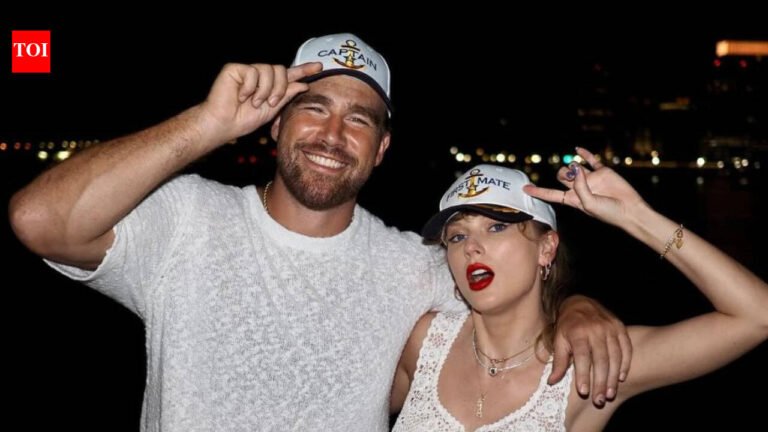 Travis Kelce’s sister-in-law, Kylie Kelce, reveals Taylor Swift’s nickname while discussing the singer’s dynamic with her kids | English Movie News