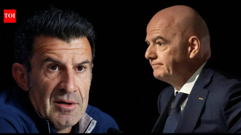 ‘He should go. Now’: Luis Figo unleashes bombshell rant tearing apart embattled FIFA boss Infantino | Football News ‘He should go. Now’: Luis Figo unleashes bombshell rant tearing apart embattled FIFA boss Infantino | Football News