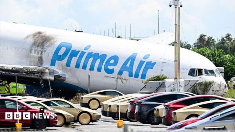 Amazon pauses operations with cargo carrier after fatal Miami crash Amazon pauses operations with cargo carrier after fatal Miami crash