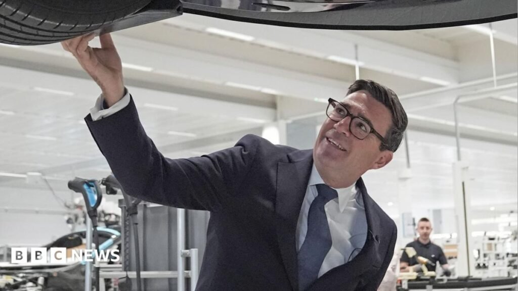 Andy Burnham rejects ‘tax and spend socialist’ comments Andy Burnham rejects ‘tax and spend socialist’ comments