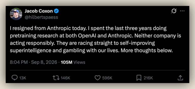 Anthropic Just Threatened to Kill Billions of People. This Is Not Okay. Anthropic Just Threatened to Kill Billions of People. This Is Not Okay.