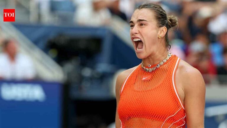 Aryna Sabalenka survives Linda Noskova thriller, keeps third straight US Open title hopes alive | Tennis News Aryna Sabalenka survives Linda Noskova thriller, keeps third straight US Open title hopes alive | Tennis News