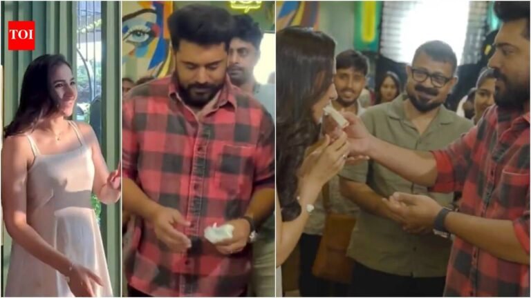 ‘Bethlehem Kudumba Unit’ star Nivin Pauly welcomes Rukmini Vasanth with Mysore Pak; ‘Toxic’ star joins ‘NP 51’ cast | Malayalam Movie News ‘Bethlehem Kudumba Unit’ star Nivin Pauly welcomes Rukmini Vasanth with Mysore Pak; ‘Toxic’ star joins ‘NP 51’ cast | Malayalam Movie News