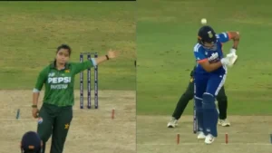 Fatima Sana dismisses Shafali Verma after 3,000-run milestone, gives send-off Fatima Sana dismisses Shafali Verma after 3,000-run milestone, gives send-off