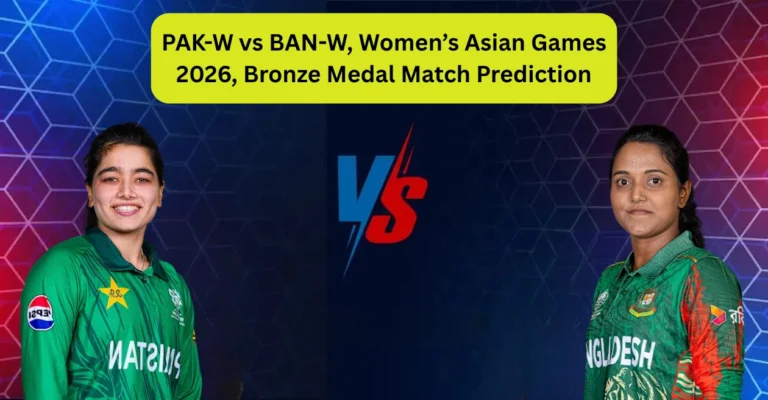 PAK-W vs BAN-W, Women’s Asian Games 2026, Bronze Medal Match Prediction: Who will win today’s game between Pakistan Women and Bangladesh Women? PAK-W vs BAN-W, Women’s Asian Games 2026, Bronze Medal Match Prediction: Who will win today’s game between Pakistan Women and Bangladesh Women?