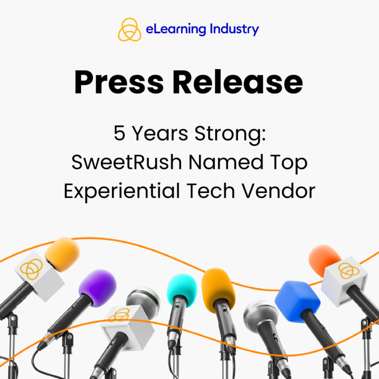 SweetRush Named Top Experiential Tech Vendor SweetRush Named Top Experiential Tech Vendor