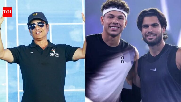 ‘That was some tennis!’: Sachin Tendulkar in awe of Ben Shelton’s epic win over Carlos Alcaraz at US Open 2026 | Tennis News