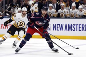 The Columbus Blue Jackets and Adam Fantilli still working to find common ground