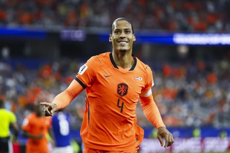 Virgil van Dijk hits back at claims he influenced Ronald Koeman’s World Cup tactics in fiery press conference