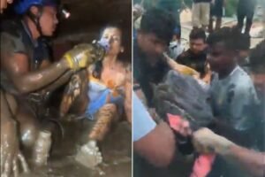 Woman Presumed Dead Rescued After Spending 10 Days Trapped Under Collapsed Home Following Nepal Floods