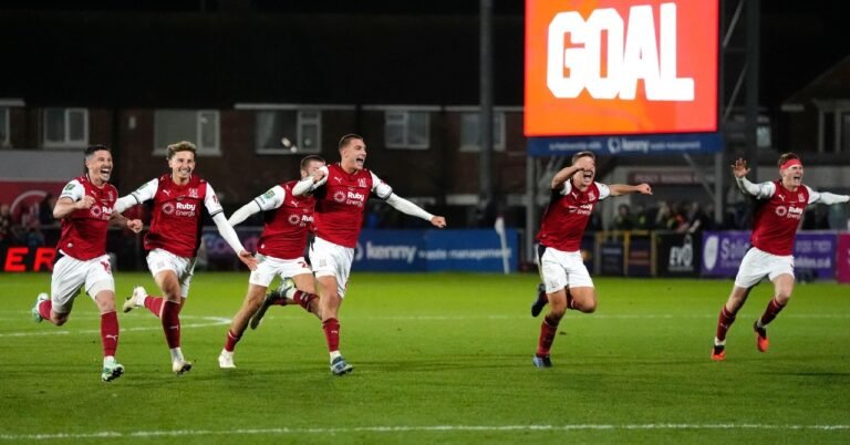 Arsenal giant-killers Fleetwood handed another home tie against Premier League opposition Arsenal giant-killers Fleetwood handed another home tie against Premier League opposition