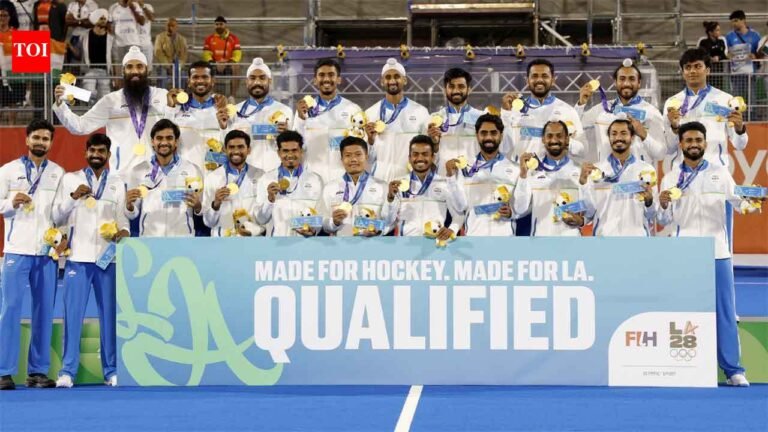 Asian Games 2026 Medal Tally: Golden run in hockey, cricket, wrestling, archery takes India into top 4 | Asian Games 2026 News Asian Games 2026 Medal Tally: Golden run in hockey, cricket, wrestling, archery takes India into top 4 | Asian Games 2026 News